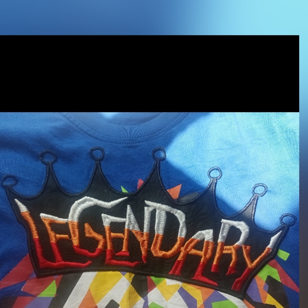 Switch Multicolored Graphic Print Embroidered Leg… - image 2